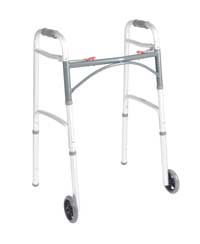 Drive walker with 5 inch wheels