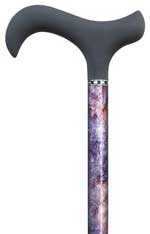 Ladies Violet Burlwood Carbon Fiber