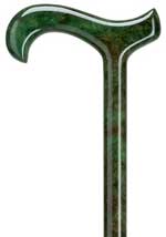 Mens Green Burlwood Carbon Fiber