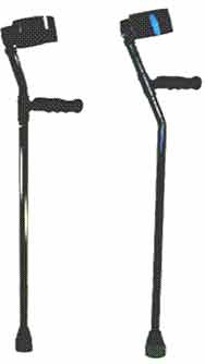 Heavy Duty Forearm Crutches